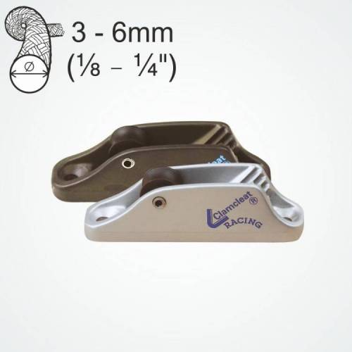 Clamcleats CL236 Racing Junior MK1 With Roller Fairlead Cleat